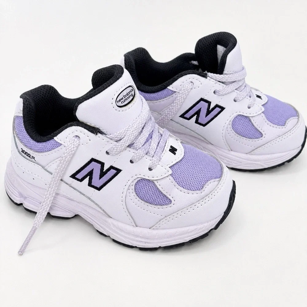 New Balance 2002R Taro Lilac Toddler Girls Sneakers Size 8 Athletic Shoes